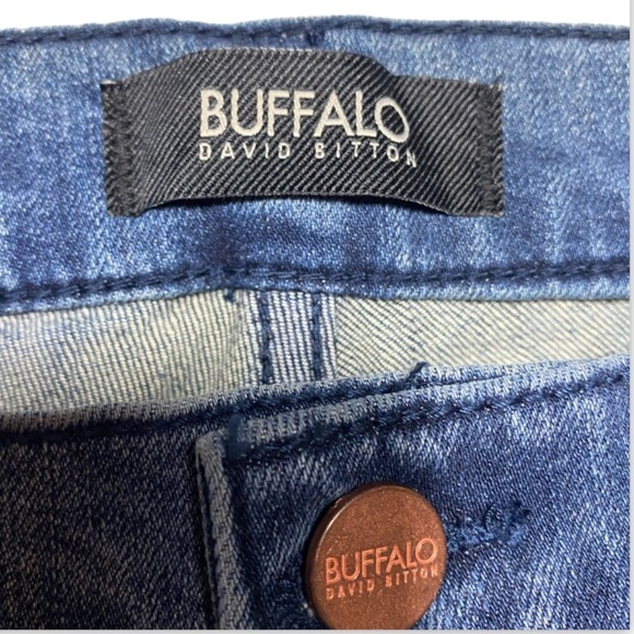 NWT Buffalo David Bitton Faith Mid-Rise Straight-Leg Jeans Size 25 - Picture 7 of 12